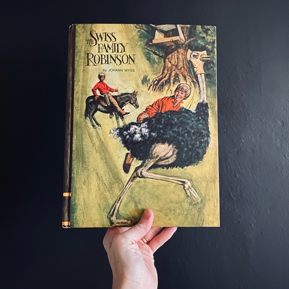 Vintage Other - Vintage Swiss Family Robinson Story Book